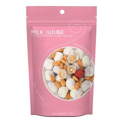 Eco Friendly Biodegradable Stand Up Pouch For Dry Food 50g 100g 150g
