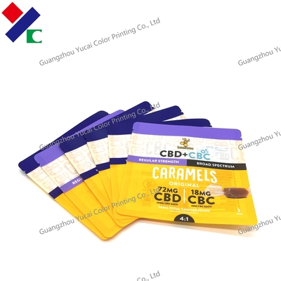 Metallic Foil Aluminum Snack Sachet Packaging Pouches Dried Fruit
