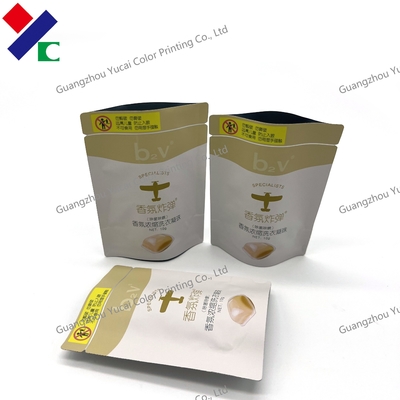 BRC Cosmetic Production Aluminum Foil Packaging Bag Stand Up Pouch