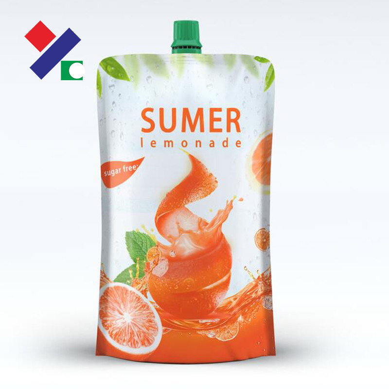 Gravure Printed Aluminium Foil Pouch Packaging Stand Up Drink Pouches 4oz 8oz